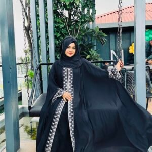 Century Embroidery abaya